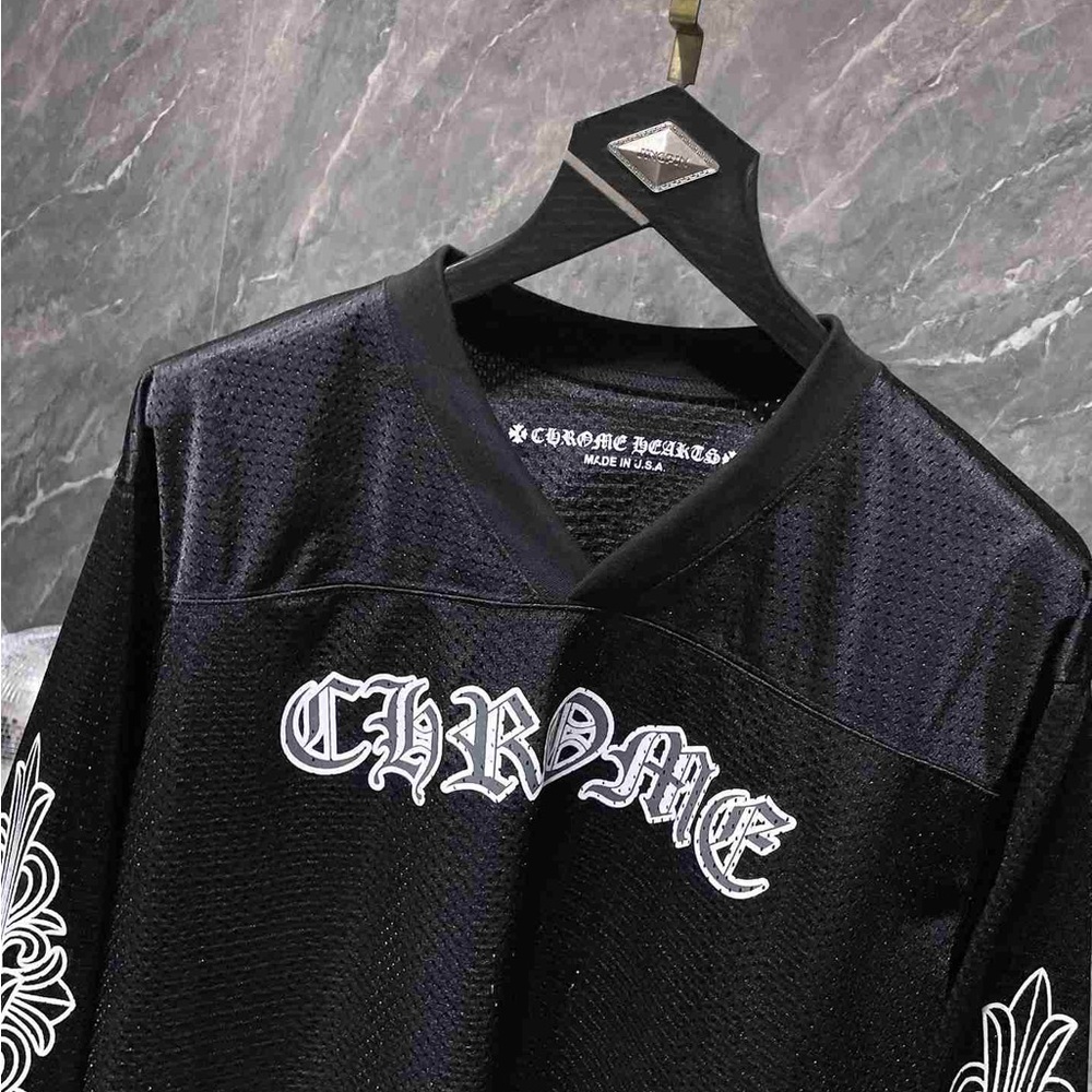 Chrome Hearts Black Hockey Jersey - Picture 3 of 9